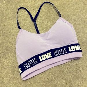 NWOT Purple Sports Bra